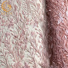 Populaire Roze Geparelde In water oplosbare de Stoffen20% Polyester van het Huwelijkskant