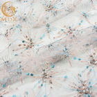 Van het het Borduurwerklovertje van Tulle van de het Kantstof de Polyester van Sparkly 20% voor Vrouwenkleding