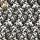 Decoratie van de Stoffenparels van het kledingstuk de Zwarte Geborduurde Met de hand gemaakte Kant